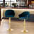 Adalay Swivel Upholstered Adjustable Height Counter Stool-451685612