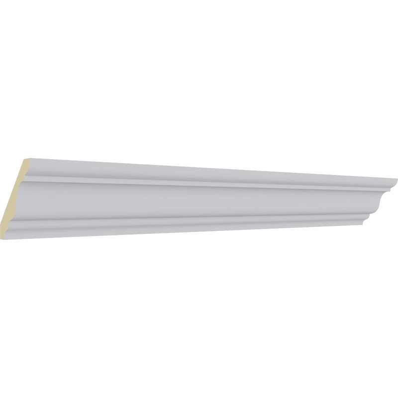 Classic White Polyurethane Crown Moulding 94.5"