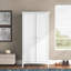 Dunkirk 2 Door full hanging wardrobe with internal shelf-799365334