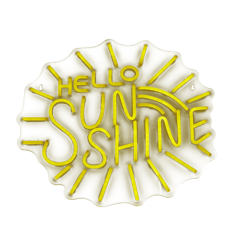 Hello Sunshine 40" Neon Sign