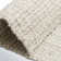Tapis ivoire en jute / sisal tissé à plat à la main Asta