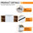 Hirva 47.84 " W Wall Mounted Wall Mounted 1 Single Vanity Bathroom Vanity With Ceramic Top