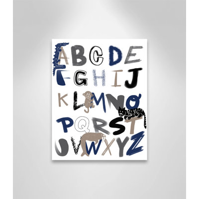 Critter Alphabet 1, impression sur papier