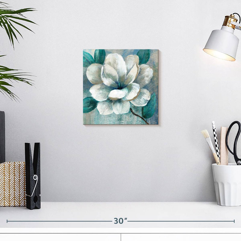 Harnais sarcelle Magnolia II, H 10 po x l 10 po