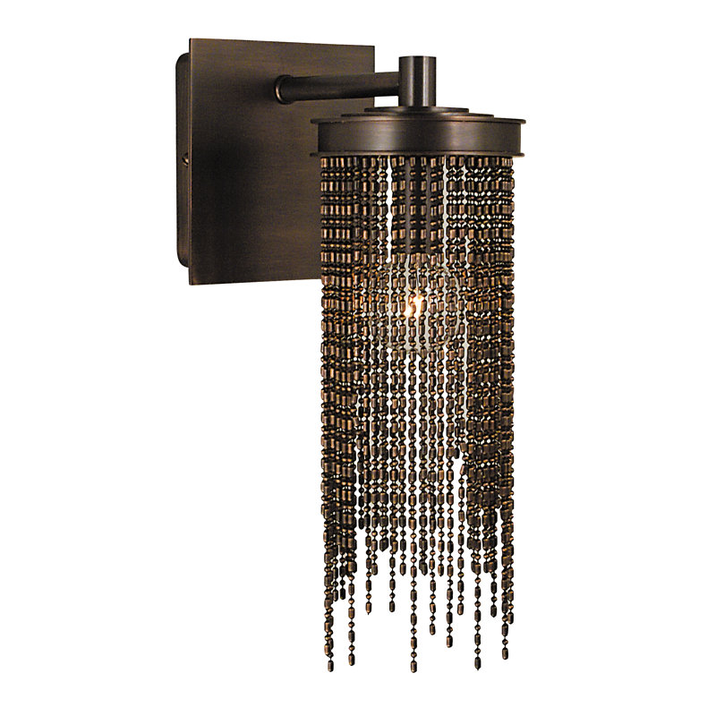 Applique murale à bras 1 lumière Atonvale, Bronze Sienne