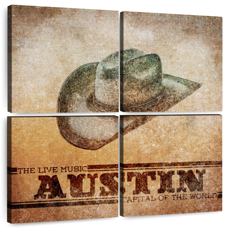 Lelar Cowboy Austin, 18'' H x 18'' W