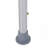 Homcom 6-Level Adjustable Curved Bath Stool Spa Shower Chair Non-Slip Design For The Elderly, Injured, & Pregnant Women