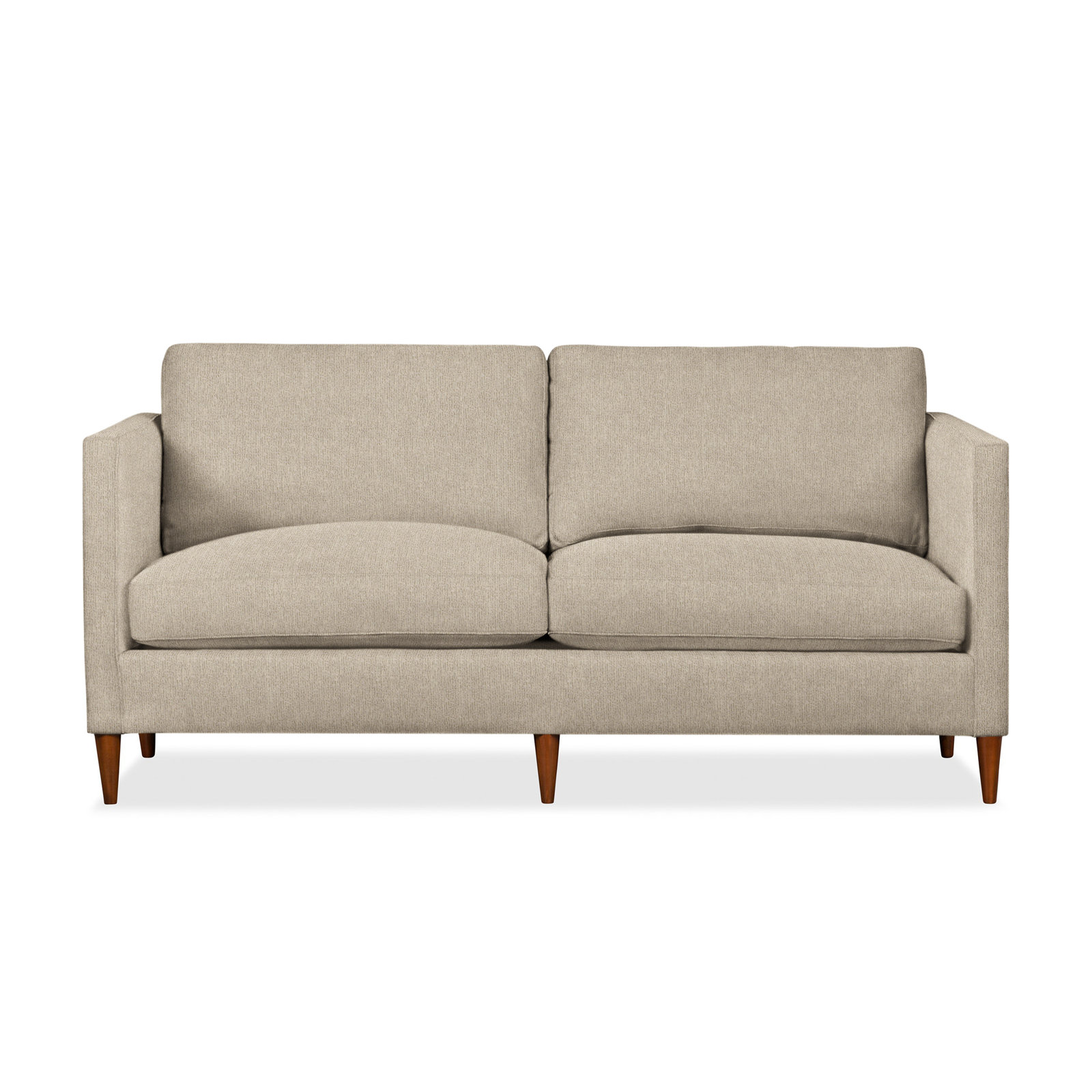 Clifford 73'' Sofa, Davis Chateau Gray Bouclé