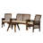 Acacia 4 - Person Patio Conversation Set with Cushions-743709261