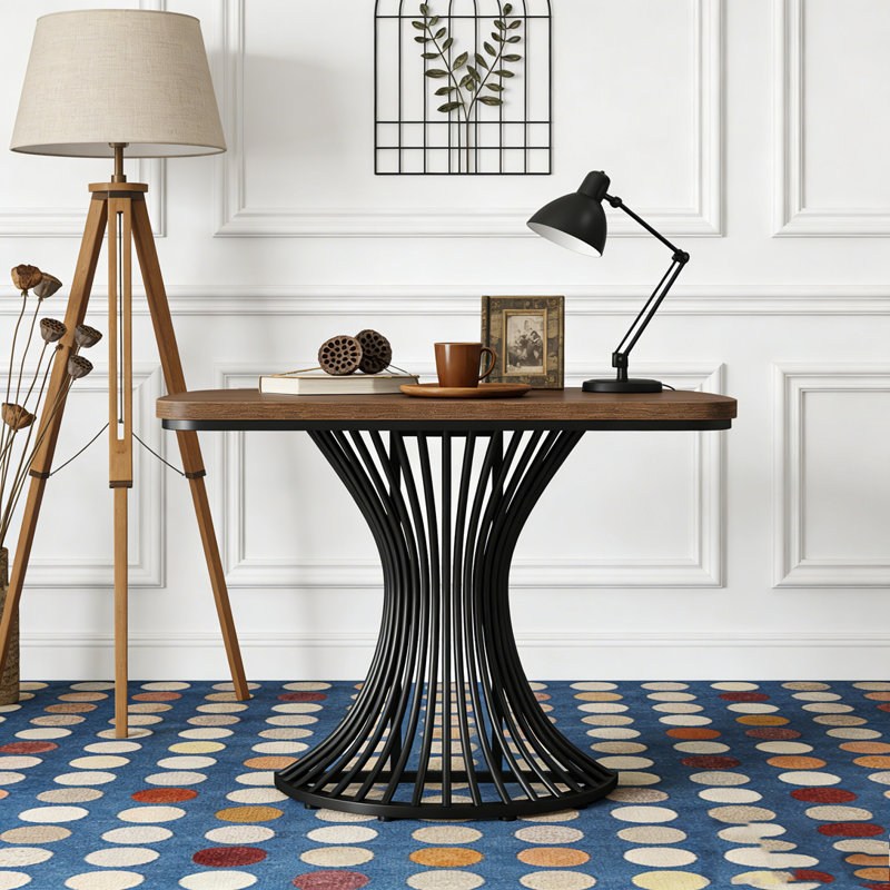 Console décorative avec base en métal Accent Console