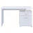 Alyun 47-inch 2-drawer Office Computer Desk White-2084105360