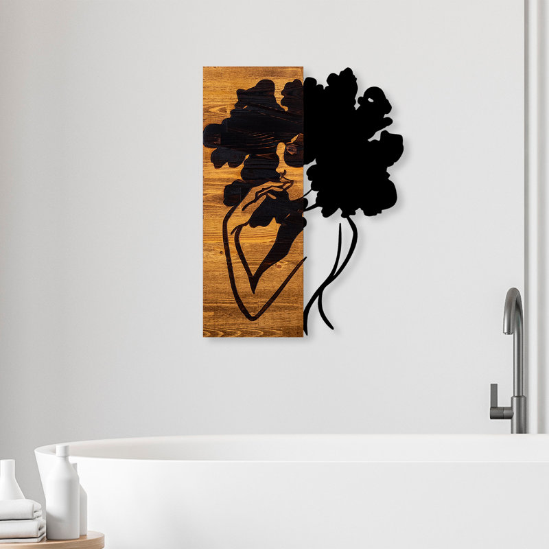 Décoration murale en bois