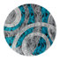 Turquoise/Gray