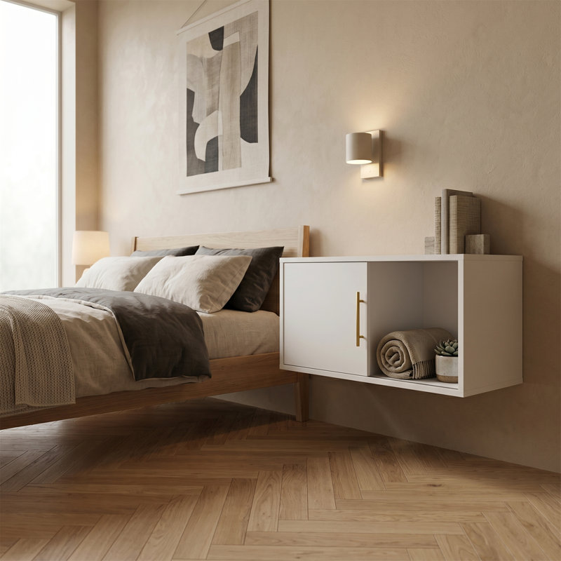 Unité de rangement, armoire murale, avec portes coulissantes, conception modulaire empilable, armoire de rangement blanche, multi-usage, style scandinave moderne