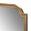 Miroir mural doré