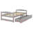 Platform Bed, With Two Drawers-1873504778
