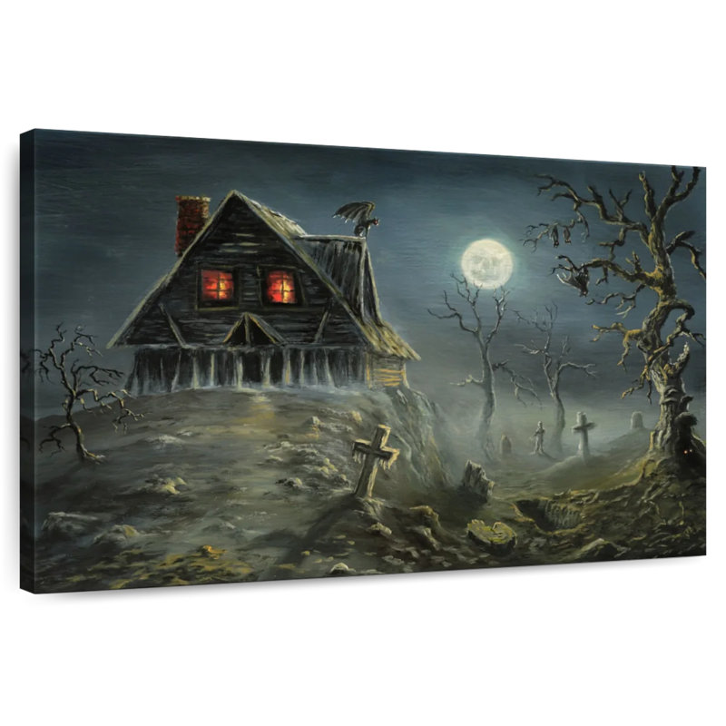 Kelan Haunted Hill House, 16" H x 24" W