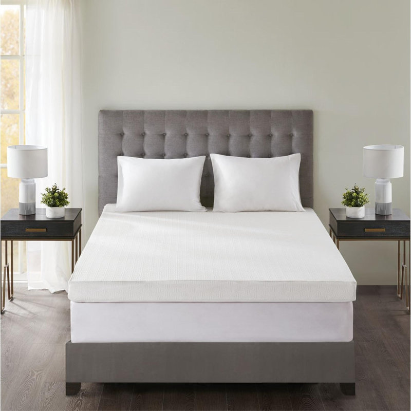 Surmatelas en mousse viscoélastique 4 ", Très grand californien