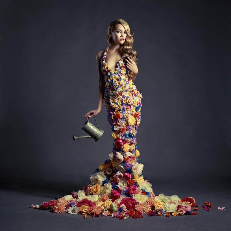 «Gorgeous Lady» par Tekomolika - photographie sur toile tendue, L 12 po x H 12 po