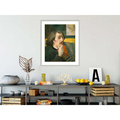 Autoportrait par Paul Gauguin - estampe numérique encadrée