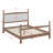 Platform Bed Frame, Solid Wood Bed Frame With Upholstered Headboard In Boucle And Slats Support, No Box Spring Needed-1028924094-1028924088