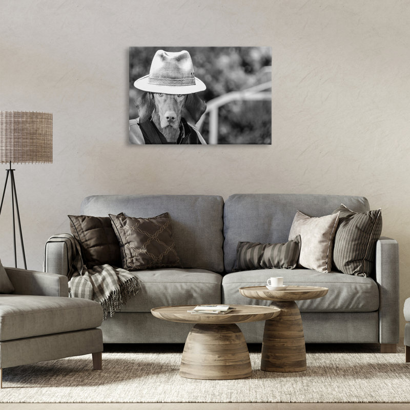 «Country Cowboy Dog» par SD graphiques Studio, H 20 po x l 30 po x P 1,5 po