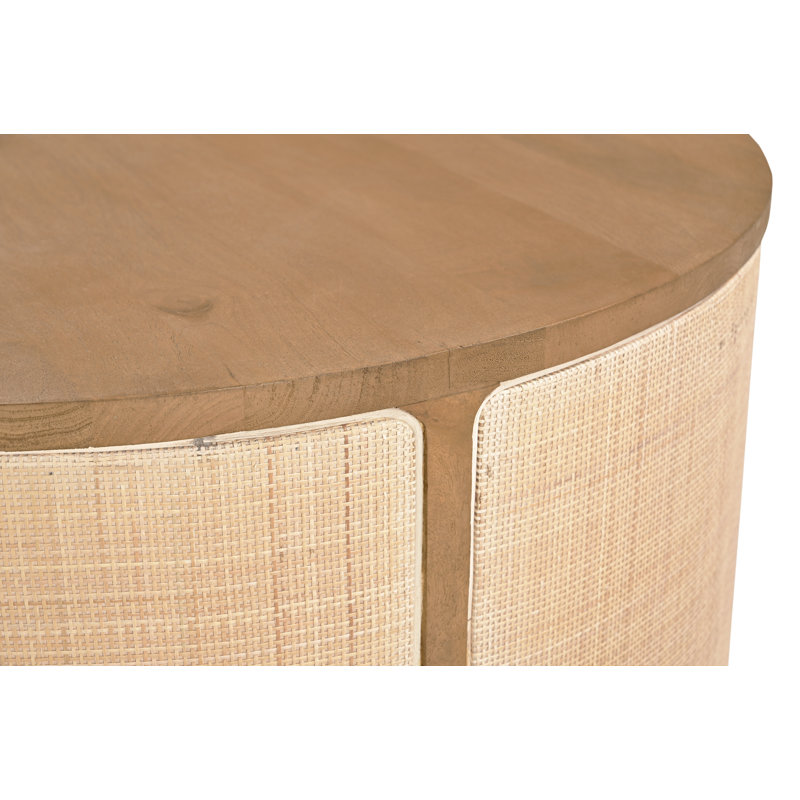 Table basse ronde Otis, fini blé