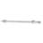 Rev-A-Shelf Sliding Valet Rod Pullout Organizer for Custom Closet Systems, Chrome-94077358-17039882