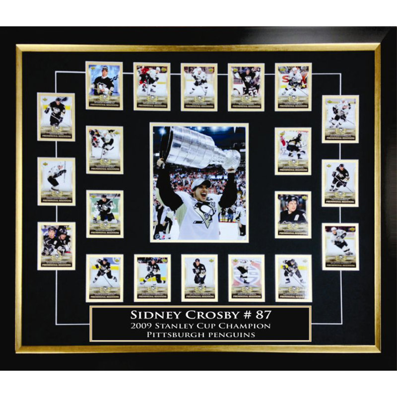 Ensemble de cartes Sidney Crosby Rookie (39 po x 29 po)
