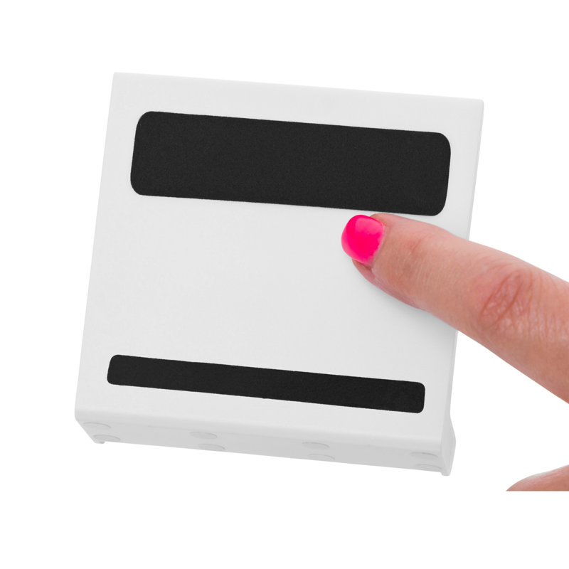 Support de bloc-notes de bureau, Blanc