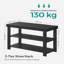 8 Pair Stackable Shoe Storage Bench-662366496