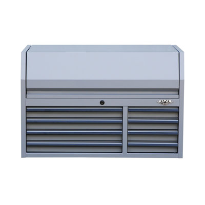 40.9'' W 8 -Drawer Steel Top Chest