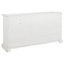 Ensemble de chambre à coucher grand lit 4 pièces Mikhel - blanc rétro-911939029