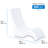 Step2 White Vero In-Water Pool Chair and Patio Lounger