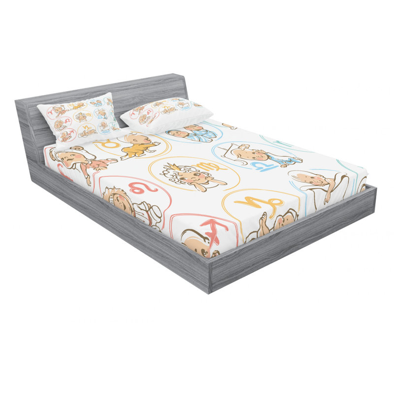Microfiber Sheet Set, Full Sheet Set + Fitted Sheet + 2 Pillowcases