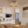 Aadhyasri 20" Rattan Caged Ceiling Fan With Light Kit And Remote Control