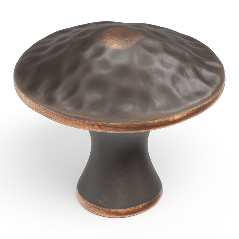 Poignée champignon de 1 1/4 po de diamètre Craftsman, Bronze frotté à l'huile