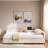 Upholstered Daybed With Trundle And Usb-1258283946
