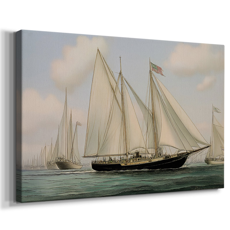 Série Nautical-CLXII - Cavas enveloppés de galerie, 40 x 60