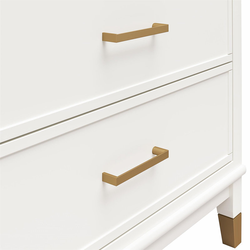 Tolland Secretary Desk, White