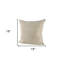 Housse de coussin beige et beige