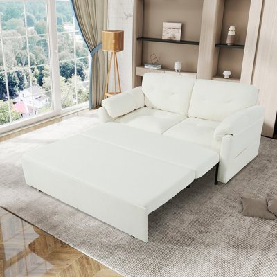 Canapé-lit convertible, causeuse pour salon, chambre à coucher ou bureau