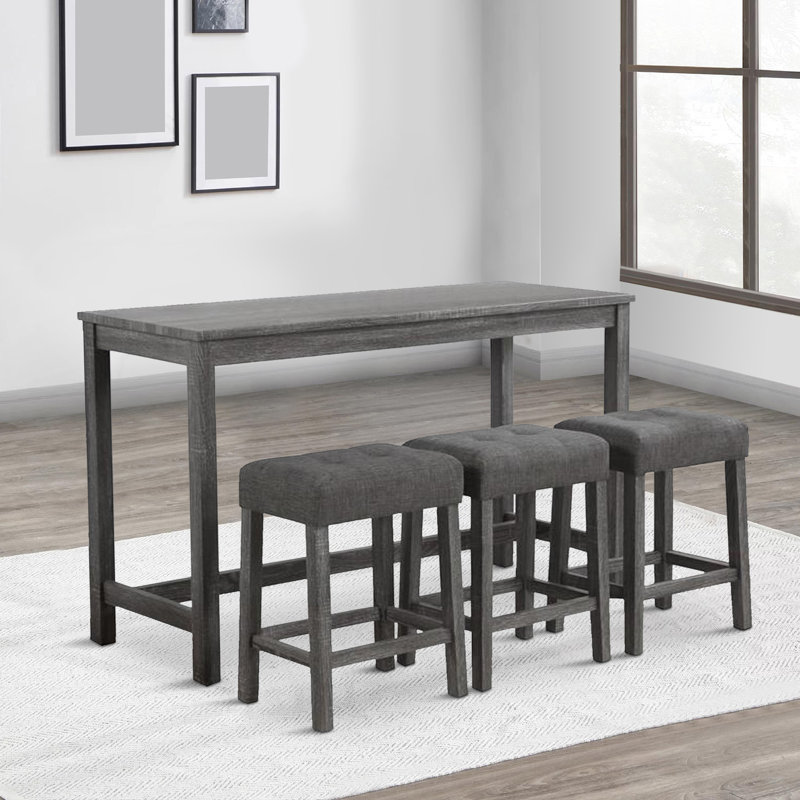 Ensemble repas pour 3 personnes Dilmore, gris
