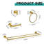 Ensemble de quincaillerie de salle de bain 5 pièces-71964127