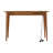 Michaud Solid Wood Writing Desk with Power Outlet
