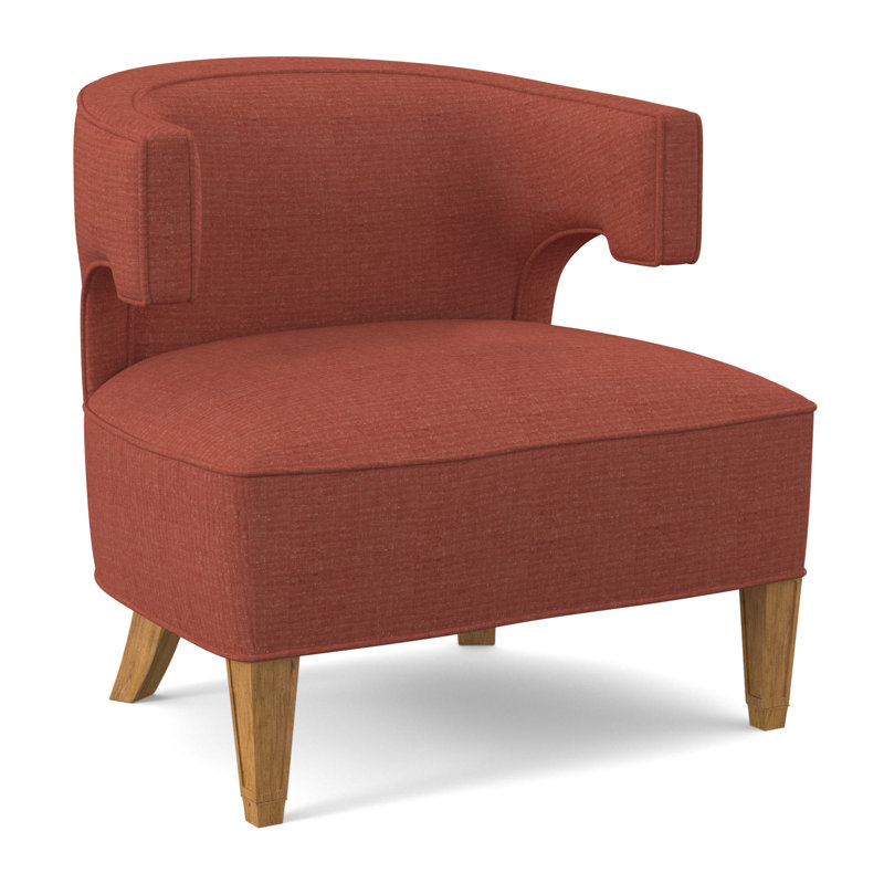 Laurel Barrel Chair, Amber, Polly Snow