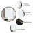 " wood wavy vanity mirror | modern wall decor for bathroom, bedroom, living room, dining room, cloakroom & entryway-177511496-177248888-177511499