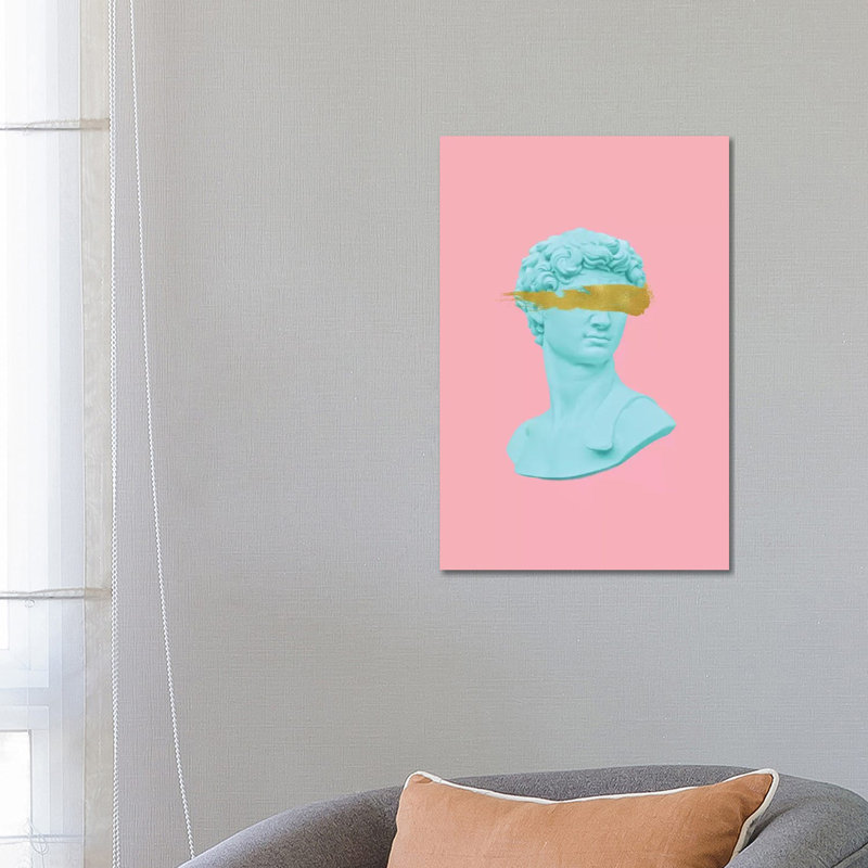 David In Blue - Wrapped Canvas Gallery-Wrapped Canvas Giclée, 66.04 cm H x 45.72 cm W x 3.175 cm D