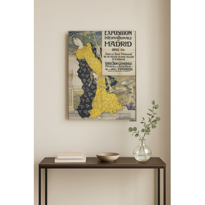 Exposition internationale de Madrid — Portrait Metal Wall Art
