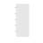 Brendle 6 Drawer Chest Of Drawers: 70cm Wide - High Gloss Front with Chrome Handles, Scratch Resistant.-39703016